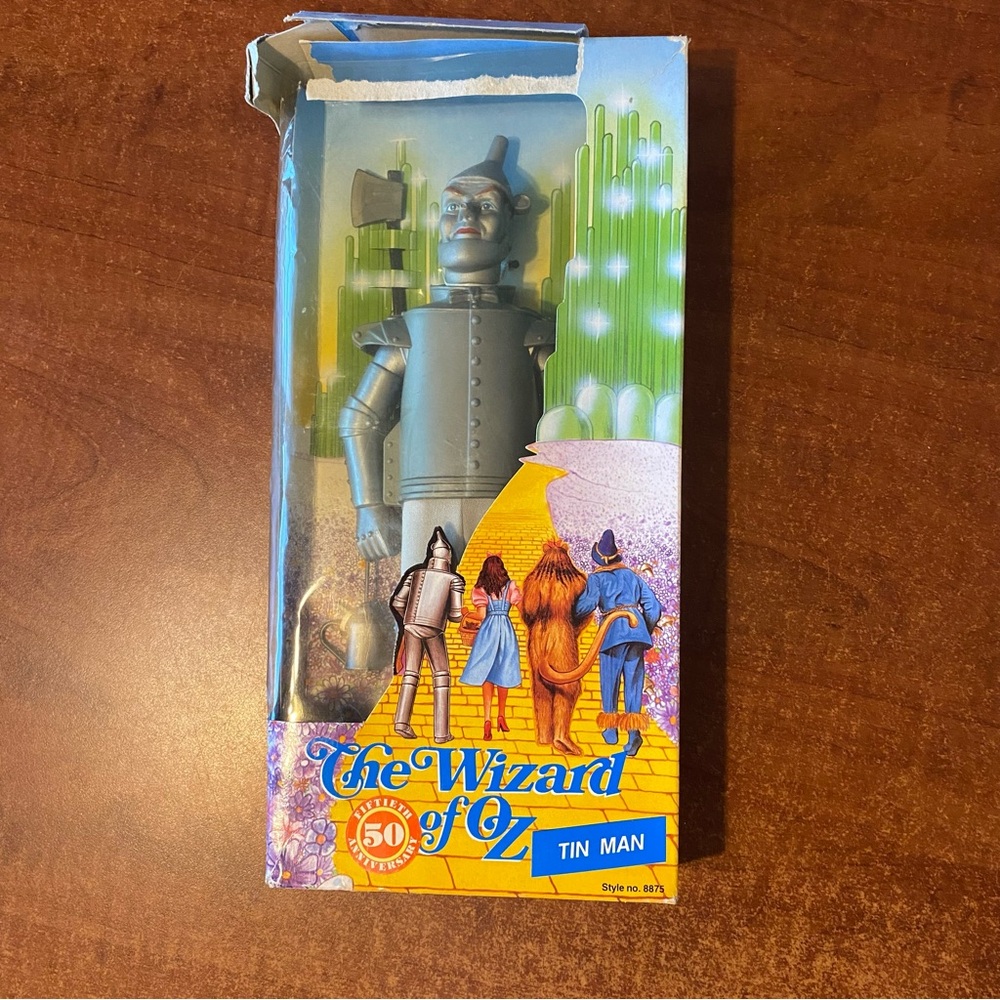 Tin Man Vintage Wizard Of Oz 12" Doll New  1988 80s 50th Anniversary